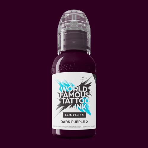 Dark Purple 2 - 30 ml  - World Famous Limitless Tattoofarbe