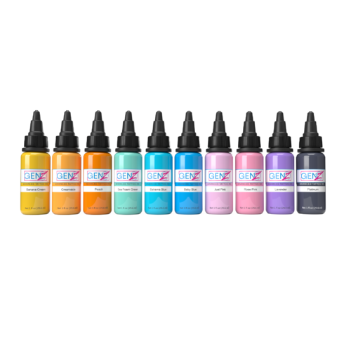 Intenze GEN-Z Pastel Set - 10 x 29,6 ml (1 oz)