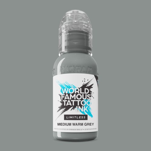 Medium Warm Grey - 30 ml  - World Famous Limitless Tattoofarbe