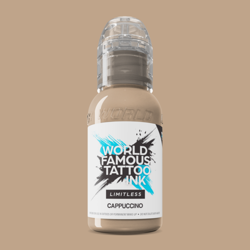 Cappuccino - 30 ml  - World Famous Limitless Tattoofarbe