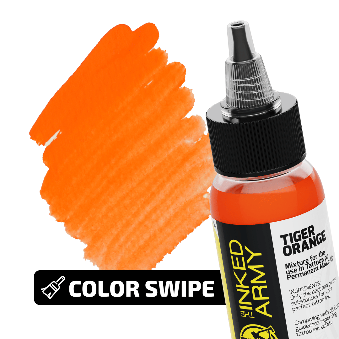 THE INKED ARMY - Tattoo Color - Tiger Orange
