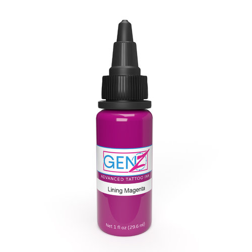 Intenze GEN-Z Outlining Magenta Color Lining Ink Series Tattoo Ink 29,6 ml