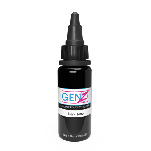 Intenze GEN-Z Bob Tyrrell Advanced Black and Grey Tattoo Ink Set - 6 x 29,6 ml (1 oz)