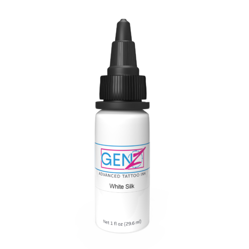 Intenze GEN-Z White Silk Tattoo Ink - Mark Mahoney Gangster Grey Tattoo Ink 29,6 ml