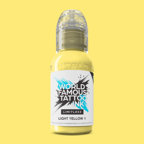 Light Yellow 1 - 30 ml  - World Famous Limitless Tattoofarbe