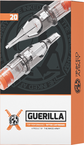 THE INKED ARMY - Guerilla Tattoo Nadelmodule - Round Shader LT