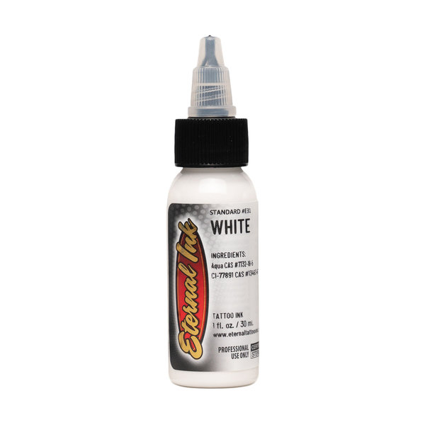 White 30 ml ETERNAL INK - Tattoo Farbe -
