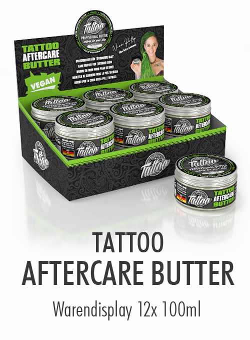 BELIEVA Professional Tattoo Butter  12 X 100 ML im Display-Karton