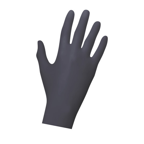 UNIGLOVES® Black Pearl Nitril Handschuhe Gr. XS - 100 St.