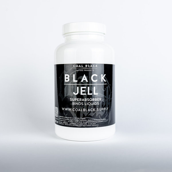 Coal Black - Black Jell - Binds Liquids 300 g