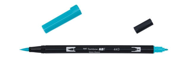 Tombow ABT Dual Brush Pen turquoise 443
