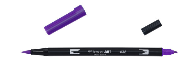 Tombow ABT Dual Brush Pen imperial purple 636