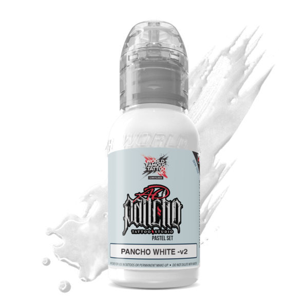 Pancho White v2 - 30 ml  - World Famous Limitless Tattoofarbe